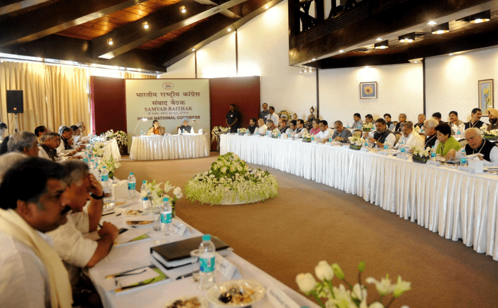 Union Cabinet meeting in New Delhi discussing policy decisions affecting pay commission implementation